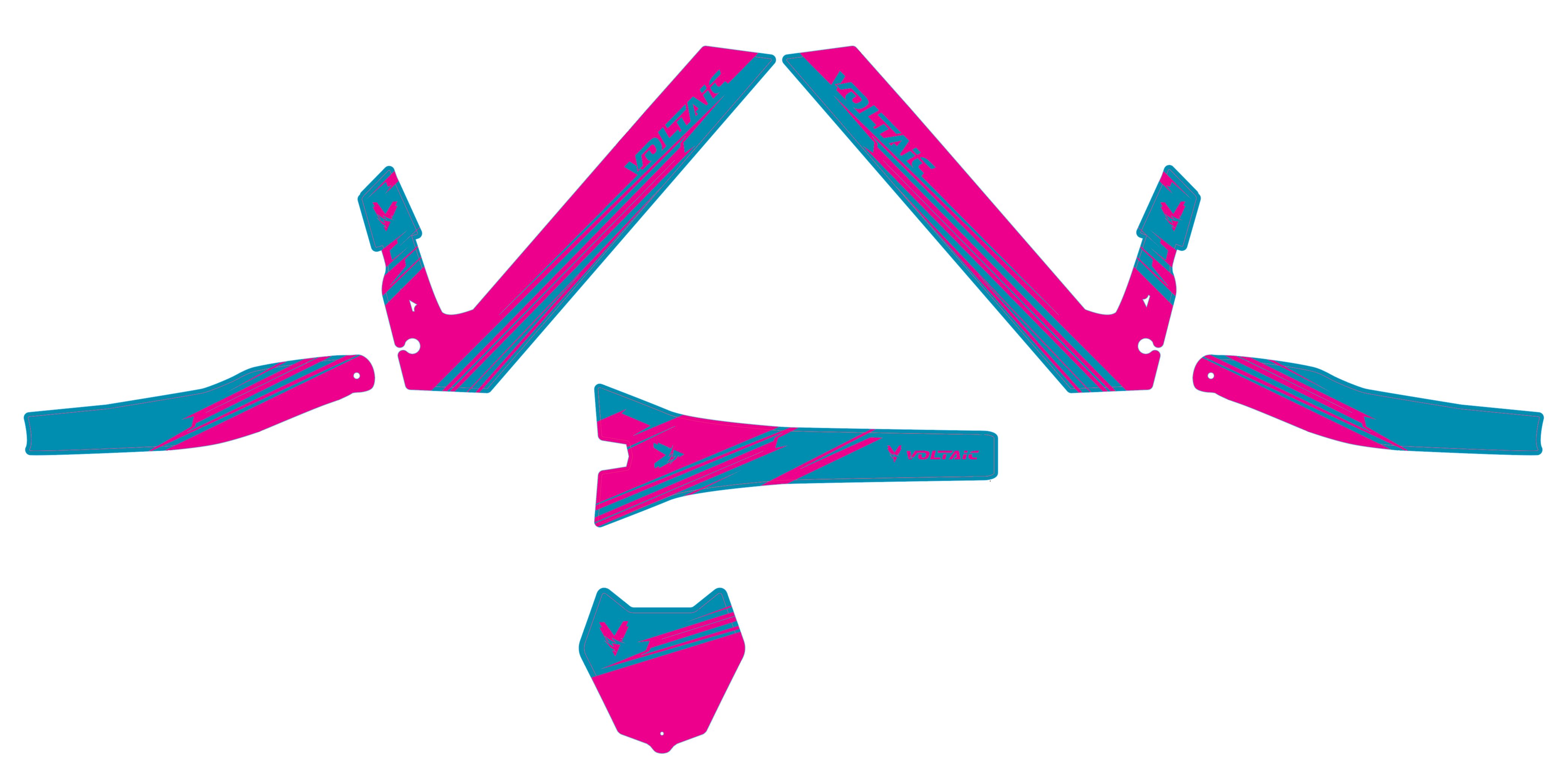 20'' Flying Fox Graphics Kit