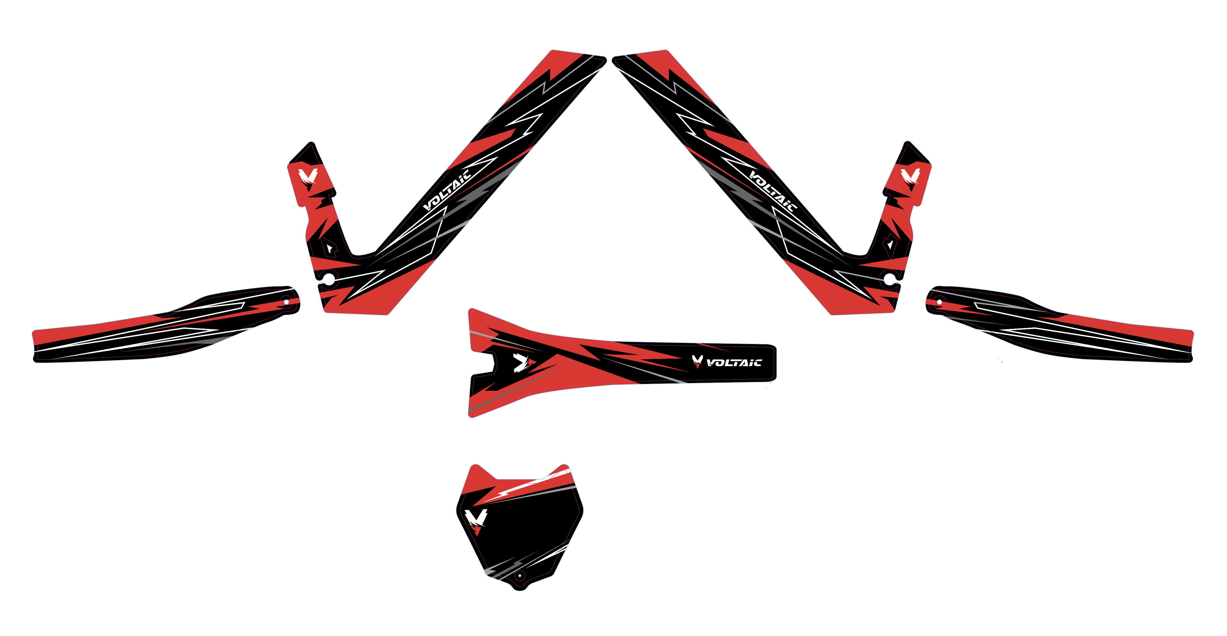 20'' Flying Fox Graphics Kit